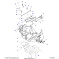 CHASSIS: MAIN FRAME AND SKID PLATE - 2025 POLARIS RZR 900 TRAIL S