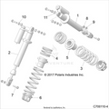 SUSPENSION: FRONT SHOCK MOUNTING - 2020 POLARIS RZR RS1