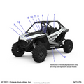 BODY: DECALS STANDARD - 2022 POLARIS RZR PRO R ULTIMATE