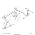 SUSPENSION: FRONT STABILIZER BAR - 2024 POLARIS RZR XP 4 1000 PREMIUM