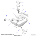 BODY: FUEL TANK EVAP - 2020 POLARIS RZR S 4 1000