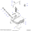 FUEL: SYSTEM TANK - 2022 POLARIS RZR PRO XP ULTIMATE EVAP