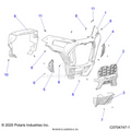 BODY: FRONT BUMPER - 2025 POLARIS RZR TRAIL S 1000 ULTIMATE