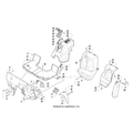 Rear Fender - Lower - Right Cat Green by Arctic Cat