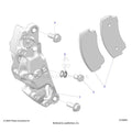 BRAKES: CALIPER FRONT - 2025 POLARIS RZR PRO R RACE
