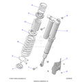 SUSPENSION: REAR SHOCK MOUNTING ULTIMATE - 2022 POLARIS RZR PRO XP 4 ULTIMATE