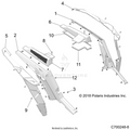 BODY: REAR FENDERS AND BEZELS - 2022 POLARIS RZR XP 4 1000 PREMIUM