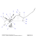 BRAKES: PARK LOCK - 2023 POLARIS RZR 200 EVAP