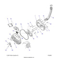 DRIVE TRAIN: CLUTCH COVER AND DUCTING - 2024 POLARIS RZR TURBO R ULTIMATE