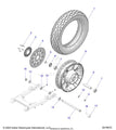 Tire Rear K673 150/80 16 Vt | [China Only] by Polaris