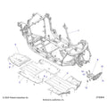 CHASSIS: MAIN FRAME AND SKID PLATES - 2026 POLARIS RZR PRO XP 4 SPORT