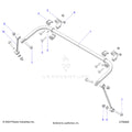 SUSPENSION: REAR STABILIZER BAR - 2025 POLARIS RZR PRO S PREMIUM