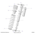 SUSPENSION: FRONT SHOCK MOUNTING - 2025 POLARIS RZR PRO XP PREMIUM
