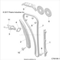 ENGINE: CAM CHAIN AND TENSIONER - 2026 POLARIS RZR TRAIL S 1000 ULTIMATE