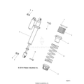 SUSPENSION: FRONT SHOCK MOUNTING - 2018 POLARIS RZR XP TURBO