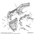 BODY: REAR BUMPER - 2023 POLARIS RZR TURBO R SPORT