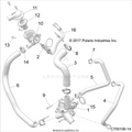 ENGINE: WATERPUMP AND BYPASS - 2019 POLARIS RZR RS1