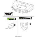 Arctic Cat Fascia Decal by Arctic Cat