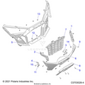 BODY: FRONT BUMPER - 2021 POLARIS RZR PRO XP 4 ULTIMATE