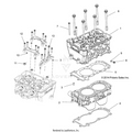 ENGINE: CYLINDER and HEAD - 2015 POLARIS RZR 4 900