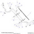 ENGINE: COOLING HOSE MOUNTING - 2024 POLARIS RZR PRO R ULTIMATE