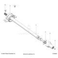 DRIVE TRAIN: PROP SHAFT MID - 2026 POLARIS RZR PRO S 4 ULTIMATE EVAP LE