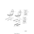 BODY: SEAT MOUNTING and BELTS - 2021 POLARIS RZR 170