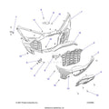 BODY: FRONT BUMPER - 2023 POLARIS RZR TURBO R 4 SPORT