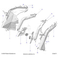 BODY: FRONT FLARES AND DUCTING - 2025 POLARIS RZR PRO R ULTIMATE