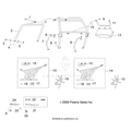 CHASSIS: CAB FRAME and SIDE NETS - 2019 POLARIS RZR 170