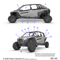 BODY: DECALS - 2026 POLARIS RZR PRO XP 4 SPORT