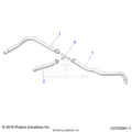 ENGINE: AIR INTAKE PIPING - 2020 POLARIS RZR TURBO S 4 VELOCITY