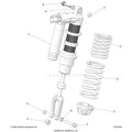 SUSPENSION: FRONT SHOCK MOUNTING - 2023 POLARIS RZR PRO R 4 ULTIMATE TROY LEE DESIGNS