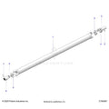 DRIVE TRAIN: PROP SHAFT FRONT - 2026 POLARIS RZR PRO R RACE