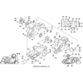 Crankcase Assembly W/Bearings (H2 K) (Inc. 2-14) by Arctic Cat