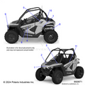 BODY: DECALS - 2024 POLARIS RZR 200 EVAP