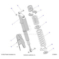 SUSPENSION: REAR SHOCK MOUNTING STANDARD/PREMIUM - 2023 POLARIS RZR PRO XP SPORT