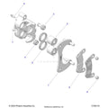 BRAKES: CALIPER REAR - 2025 POLARIS RZR PRO S 4 SPORT
