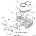 ENGINE: CYLINDER AND PISTON - 2019 POLARIS RZR XP 1000