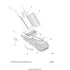 Angled front exploded diagram of a motorcycle fuel tank assembly with numbered OEM parts, including the tank, cap, cover, and Polaris Screw Tftx M5X0.8X20 Zb components.
