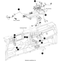 3 Position Switch Hi Low Beam Non-Illuminated by Arctic Cat