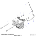 DRIVE TRAIN: FRONT GEARCASE MOUNTING - 2022 POLARIS RZR TURBO R SPORT