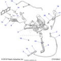 ENGINE: TURBO CHARGER MOUNTING - 2020 POLARIS RZR TURBO S