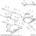 SUSPENSION: REAR CONTROL ARMS - 2024 POLARIS RZR 900 TRAIL ULTIMATE