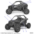 BODY: DECALS GRAPHICS - 2023 POLARIS RZR TURBO R ULTIMATE