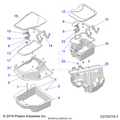 BODY: FRONT STORAGE - 2022 POLARIS RZR PRO R ULTIMATE