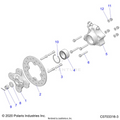 SUSPENSION: REAR CARRIER - 2021 POLARIS RZR XP 1000 TRAILS & ROCKS