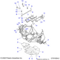 CHASSIS: MAIN FRAME AND SKID PLATE - 2026 POLARIS RZR 900 TRAIL ULTIMATE