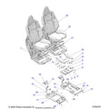 BODY: SEAT ASM. AND SLIDER FRONT - 2026 POLARIS RZR XP S 4 1000 SPORT