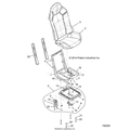 BODY: SEAT ASM. AND SLIDER - 2015 POLARIS RZR 4 900